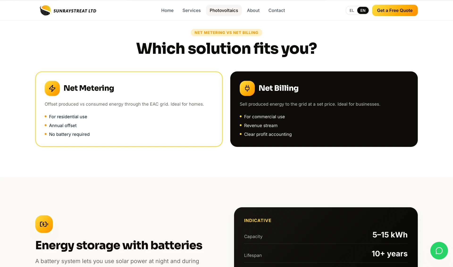 Sunraystreat — net metering versus net billing comparison